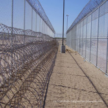 The Concertina Razor Barbed Wire Fence with Frame